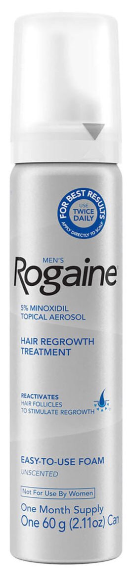 Men's ROGAINE® 5% Minoxidil Unscented Foam