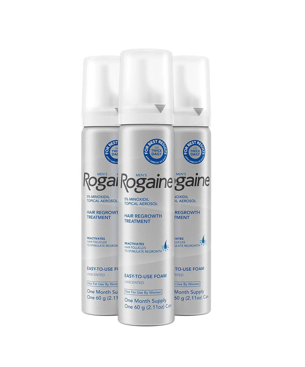 9 MONTH SUPPLY Men’s Rogaine sale Foam