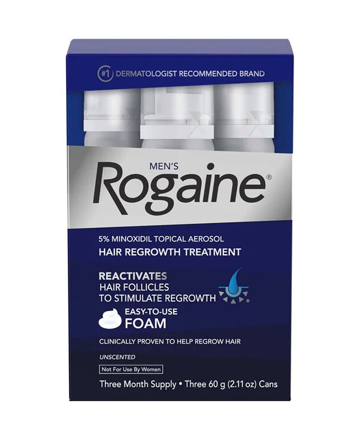 9 MONTH SUPPLY Men’s Rogaine sale Foam